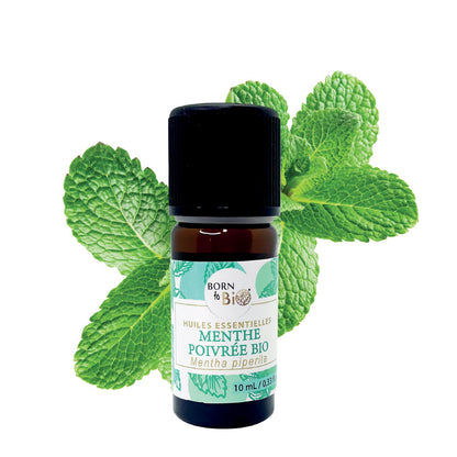 Huile essentielle Menthe poivrée Certifiée Bio-0