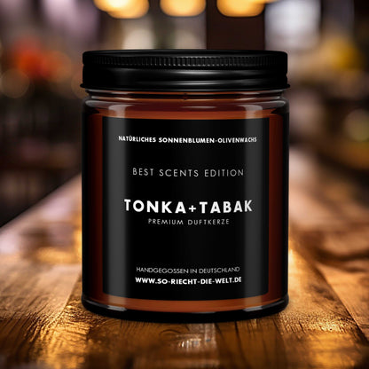 Tonka & Tabak Kerze - Best Scents Edition-0